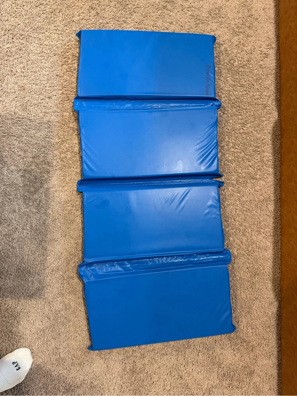 Foldable Teal Floor Mat